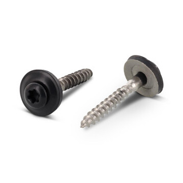 Spenglerschroef 4,5 x 60 mm RAL 7016 Art. 9087 RVS A2-50 TX20 (200 stuks)