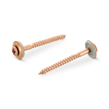 Spenglerschroef Pozidriv 4,5 x 40 mm Art. 9167 RVS A2-50/Cu PZ2 (100 stuks)