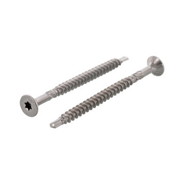 Seko houtbouwschroef zelfborend 6,0 x 100/60 mm Art. 9246 RVS C1 TX25 (100 stuks)