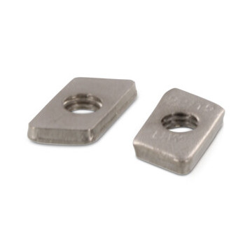 Plaat met schroefgat M6 Art. 9297 RVS A2-70 (500 stuks)