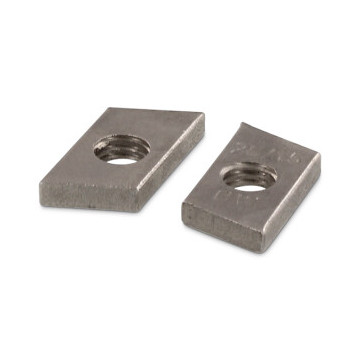 Plaat met schroefgat M8 Art. 9297 RVS A2-70 (200 stuks)