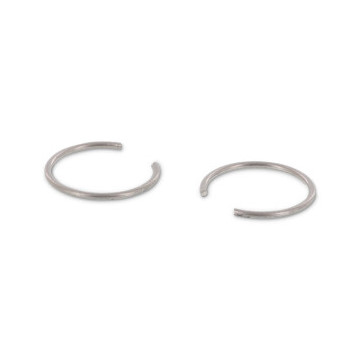 Zekeringsring rond voor boring 10 mm DIN 9926 RVS 302 (1000 stuks)