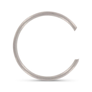 Zekeringsring rond voor boring 50 mm DIN 9926 RVS 302 (50 stuks)