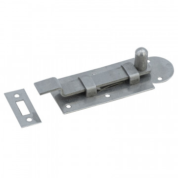 Schuifje met bocht 100 mm RVS-304