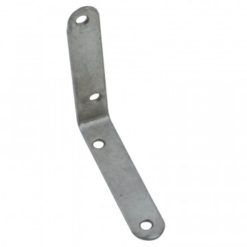 Stoelhoek 80 x 80 x 20 mm RVS-304