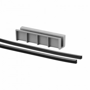 Easy Glass Hybrid Rubberset, lengte 5 meter, voor glasdikte 10 - 11,52 mm, model 6910