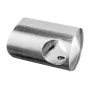 Dwarsstafhouder midden, 16 mm, model 0840, RVS-316