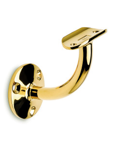 Leuninghouder Olivia voor buis &Oslash; 50,8 mm zamak messing