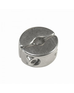 2-delige draadklem met 2 schroeven 4 mm RVS-316