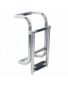 Zwemtrap telescoop 3 treden, 450-700mm RVS-316 (A4)