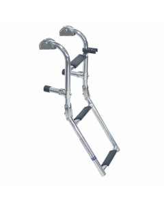 Zwemtrap inklapbaar 3 treden, 630mm RVS-316 (A4)