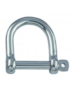 D-sluiting breed 5 mm RVS-316