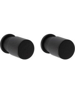 Set van 2 haken Piet Boon ONE PB2 mat zwart RVS-304