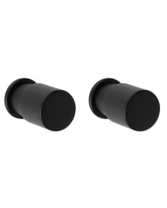 Set van 2 haken Piet Boon ONE PB20 mat zwart RVS-304