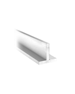 Aluminium T-profiel 60 x 60 x 4 mm AW-6060