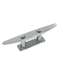 Kikker vlak met 2 schroefgaten, 100mm RVS-316 (A4)