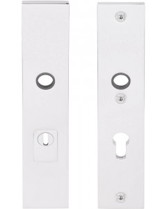 Massieve veiligheidsschilden met kerntrekbeveiliging SQUARE LSQSM-50KT kruk/kruk SKG*** PC92 gepolijst RVS